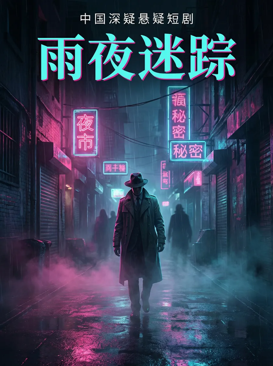 村奴 悬疑追踪短剧 - 雨夜迷踪海报